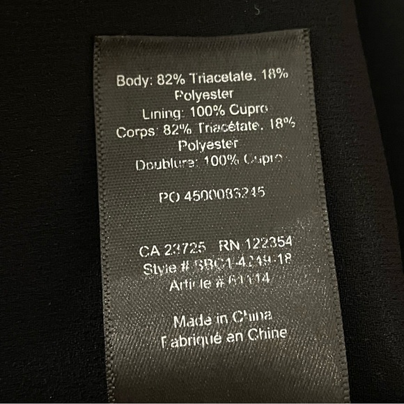 Babaton Power Hip Blazer in Black - Picture 7 of 10